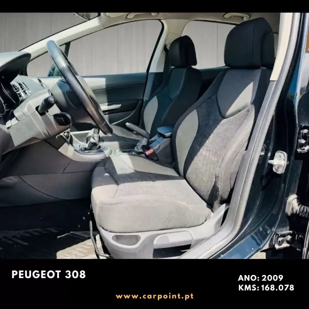 Peugeot 308 2009 - 7900 EUR, 168078 km - AUTO.MOTO.pt - 168078km - foto 7 de 10