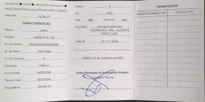 Opel Kadett 1984 - 4800 EUR, 98000 km - AUTO.MOTO.pt - 98000km - foto 3 de 4