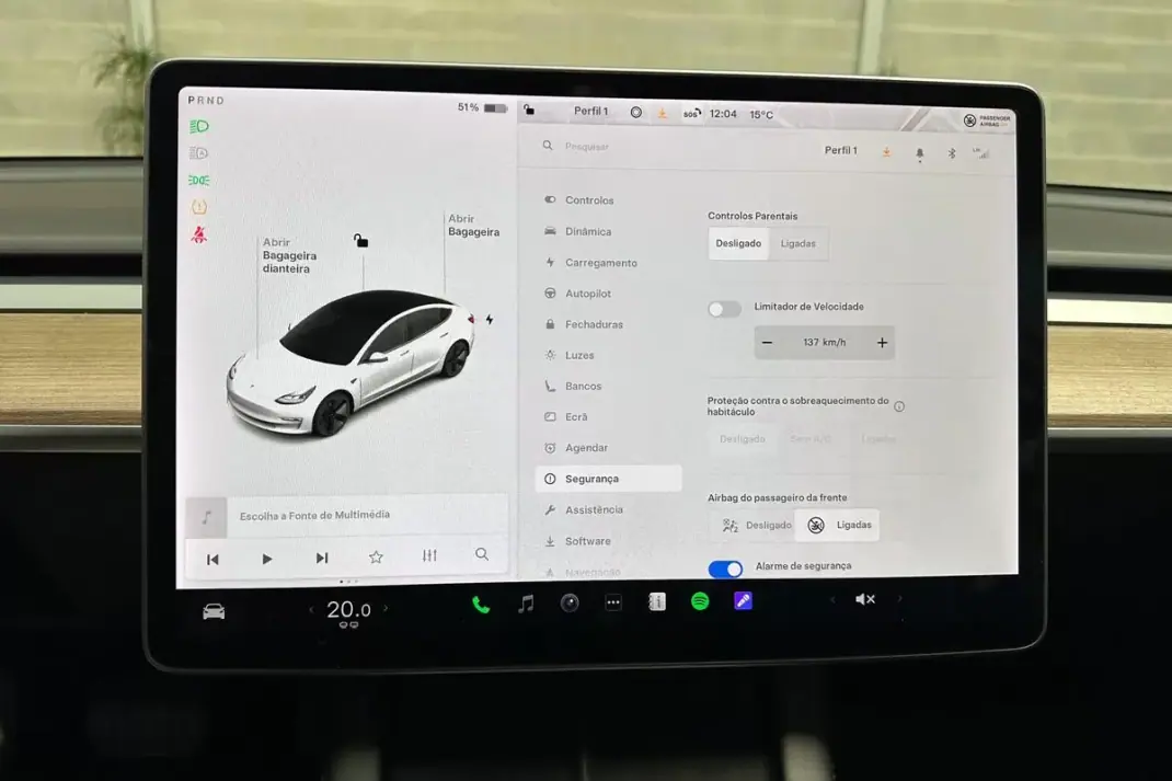 Tesla Model 3 2021 - 25950 EUR, 38290 km - AUTO.MOTO.pt - 38290km - foto 36 de 49