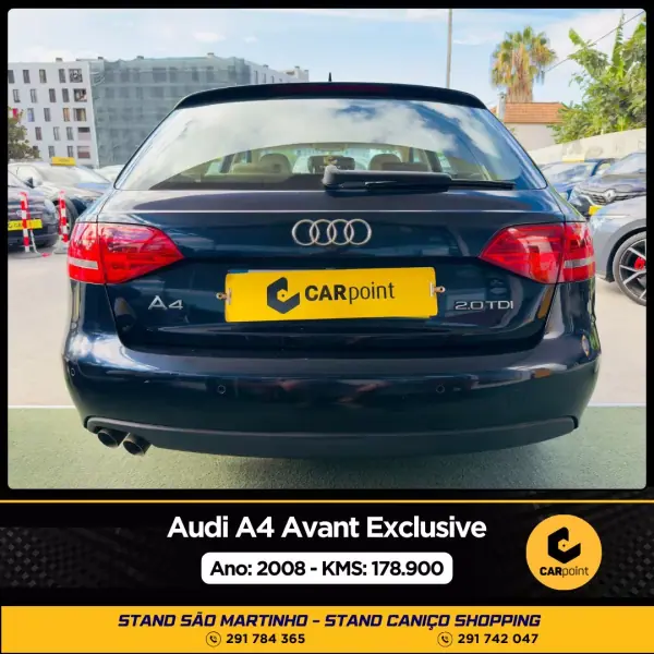 Audi A4 Avant 2008 - 12900 EUR, 178900 km - AUTO.MOTO.pt - 178900km - foto 5 de 10