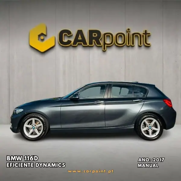 BMW 116 2017 - 16900 EUR, 184482 km - AUTO.MOTO.pt - 184482km - foto 3 de 10