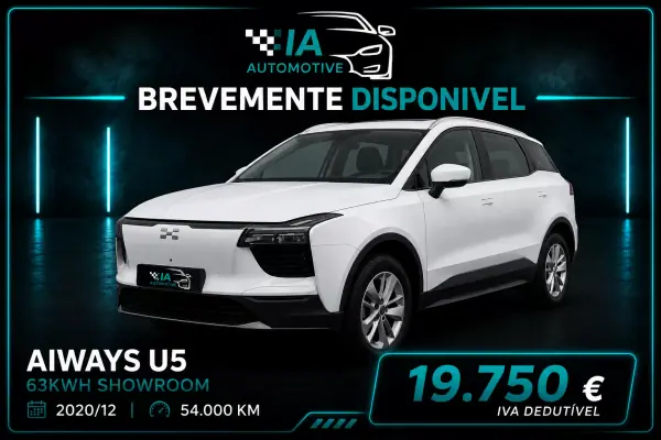 Aiways U5 2020 - 19750 EUR, 54000 km - AUTO.MOTO.pt - 54000km - foto 22 de 22