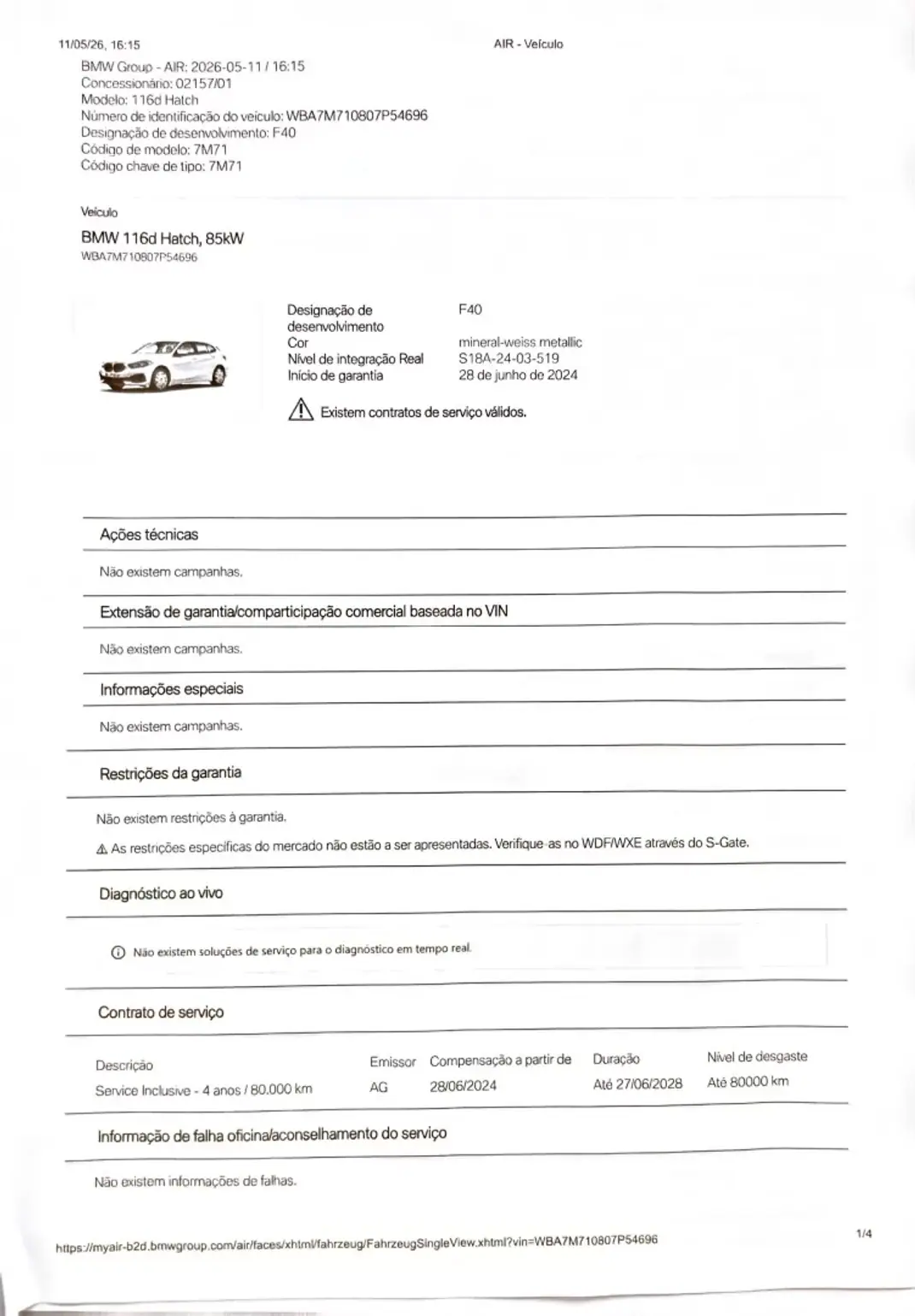 BMW 116 2024 - 27500 EUR, 19998 km - AUTO.MOTO.pt - 19998km - foto 52 de 55