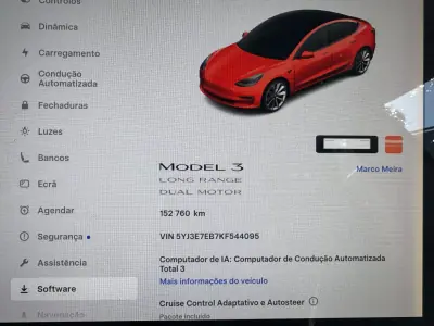 Tesla Model 3 2019 - 21999 EUR, 149000 km - AUTO.MOTO.pt - 149000km - foto 10 de 22