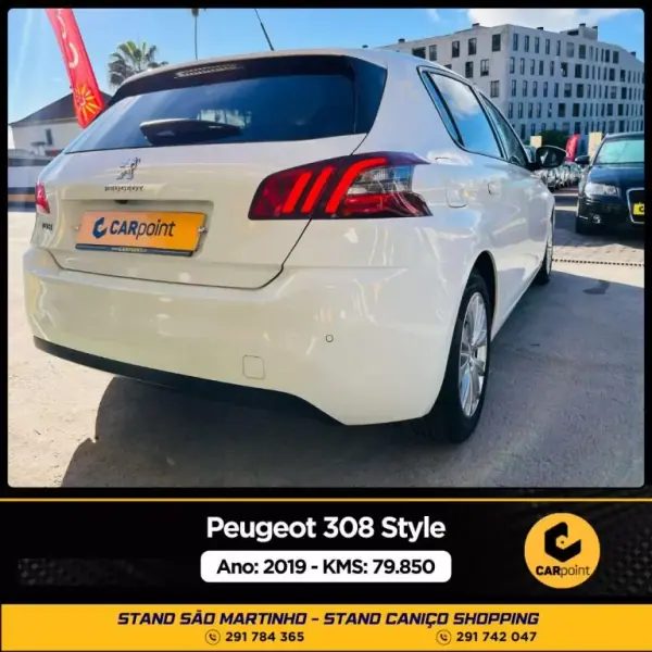 Peugeot 308 2019 - 16900 EUR, 79800 km - AUTO.MOTO.pt - 79800km - foto 4 de 10