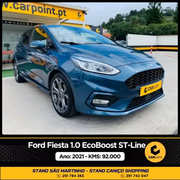 Ford Fiesta 2021 - 17900 EUR, 92000 km - AUTO.MOTO.pt - 92000km - foto 2 de 9