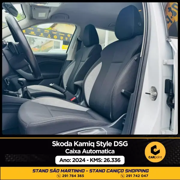 Skoda Kamiq 2024 - 23900 EUR, 26400 km - AUTO.MOTO.pt - 26400km - foto 7 de 10