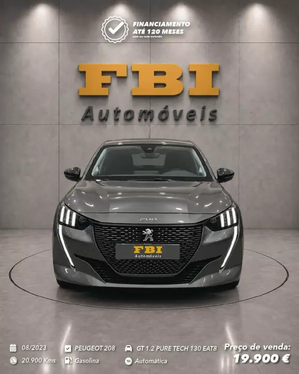 Peugeot 208 GT 1.2 PureTech 130 EAT8 2023 Gasolina