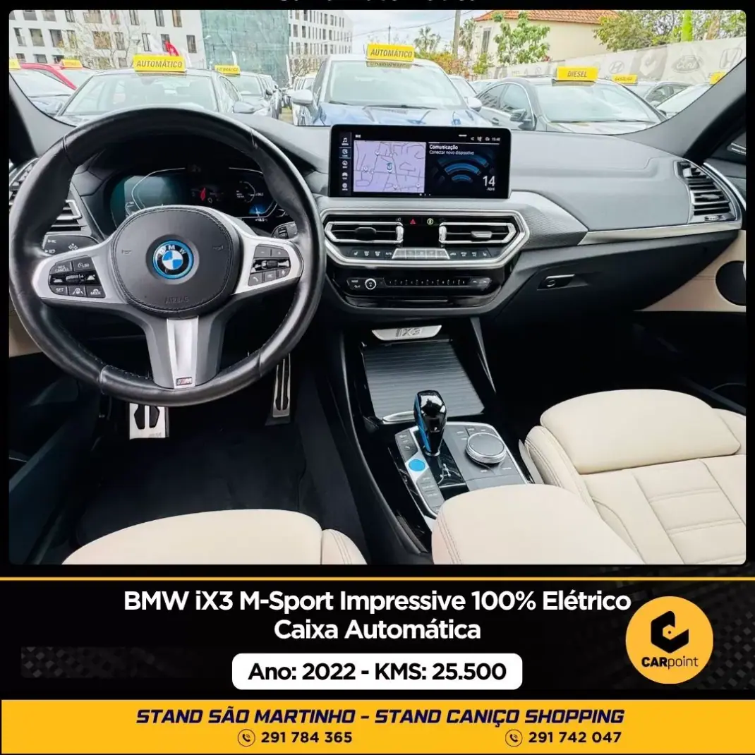 BMW iX3 2022 - 47750 EUR, 25550 km - AUTO.MOTO.pt - 25550km - foto 6 de 10