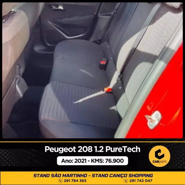 Peugeot 208 2021 - 18900 EUR, 78044 km - AUTO.MOTO.pt - 78044km - foto 8 de 10