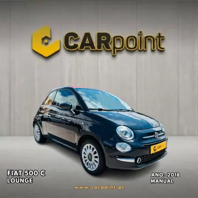 Fiat 500C 2018 - 12900 EUR, 113225 km - AUTO.MOTO.pt - 113225km - foto 2 de 10