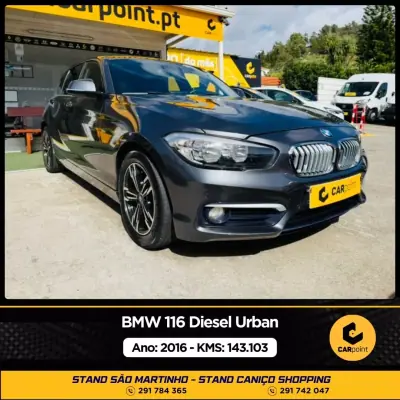 BMW 116 2016 - 15900 EUR, 143103 km - AUTO.MOTO.pt - 143103km - foto 2 de 10