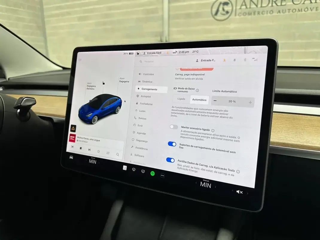 Tesla Model 3 2021 - 27950 EUR, 58905 km - AUTO.MOTO.pt - 58905km - foto 20 de 55