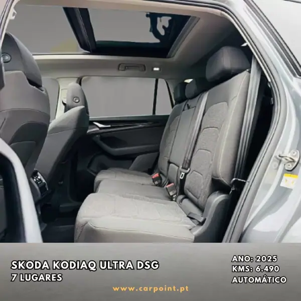 Skoda Kodiaq 2025 - 42900 EUR, 6490 km - AUTO.MOTO.pt - 6490km - foto 8 de 10