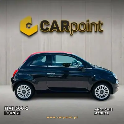 Fiat 500C 2018 - 12900 EUR, 113225 km - AUTO.MOTO.pt - 113225km - foto 3 de 10