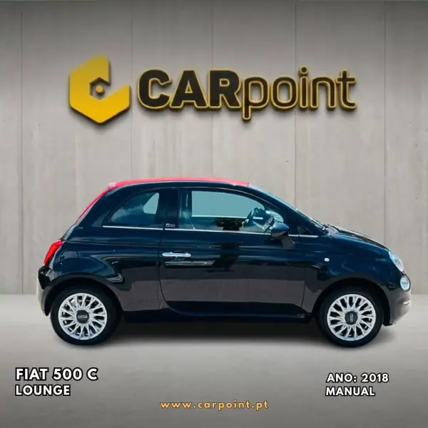 Fiat 500C 2018 - 12900 EUR, 113225 km - AUTO.MOTO.pt - 113225km - foto 3 de 10