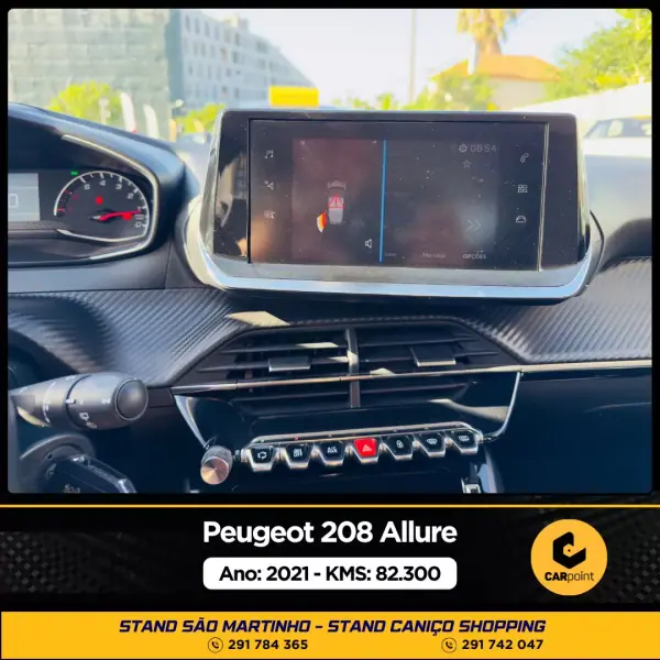 Peugeot 208 2021 - 17900 EUR, 82300 km - AUTO.MOTO.pt - 82300km - foto 9 de 10