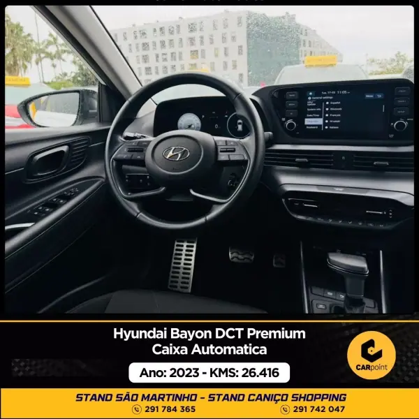 Hyundai Bayon 2023 - 21900 EUR, 26416 km - AUTO.MOTO.pt - 26416km - foto 6 de 10