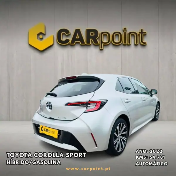 Toyota Corolla 2022 - 27900 EUR, 54781 km - AUTO.MOTO.pt - 54781km - foto 4 de 10