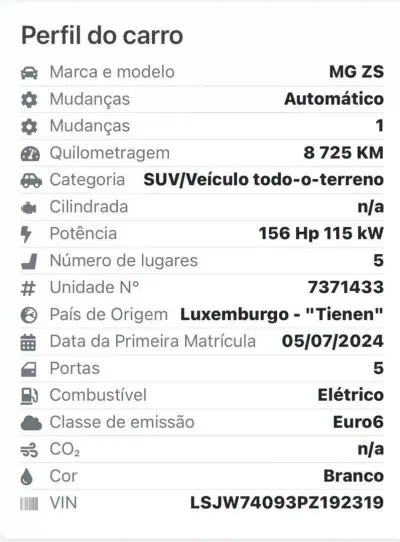 MG ZS 2024 - 26500 EUR, 8900 km - AUTO.MOTO.pt - 8900km - foto 16 de 16