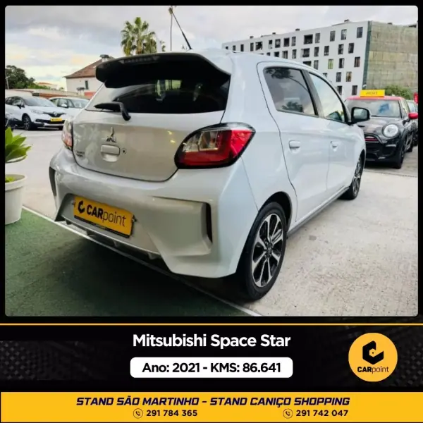 Mitsubishi Space Star 2021 - 12750 EUR, 86641 km - AUTO.MOTO.pt - 86641km - foto 4 de 9