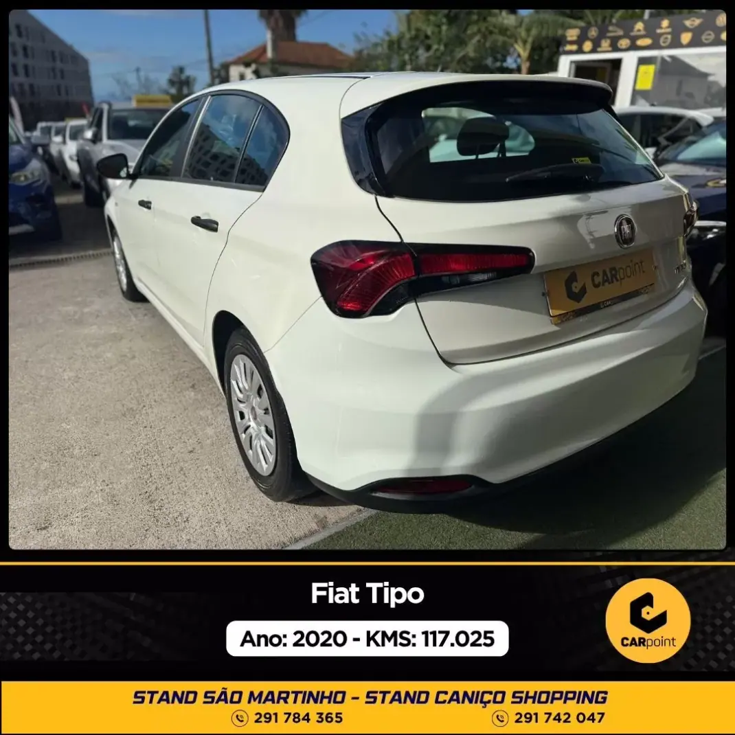 Fiat Tipo 2020 - 11900 EUR, 117050 km - AUTO.MOTO.pt - 117050km - foto 5 de 10