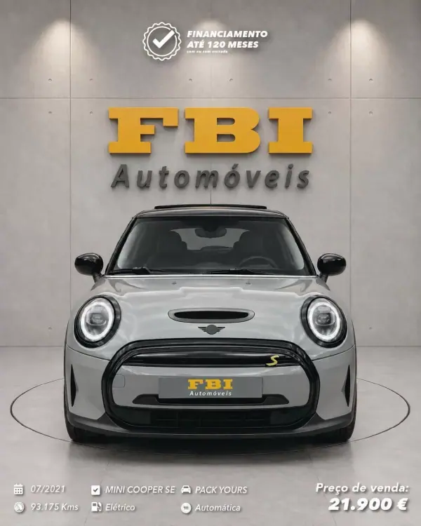 MINI Cooper S E - PACK YOURS 2021 Elétrico
