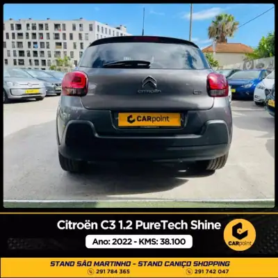 Citroën C3 2022 - 17900 EUR, 38100 km - AUTO.MOTO.pt - 38100km - foto 5 de 10