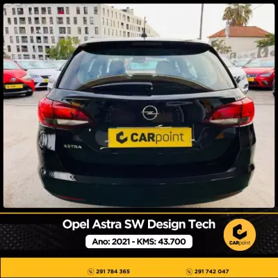 Opel Astra 2021 - 17900 EUR, 43700 km - AUTO.MOTO.pt - 43700km - foto 5 de 10