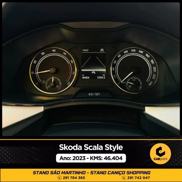 Skoda Scala 2023 - 21900 EUR, 46404 km - AUTO.MOTO.pt - 46404km - foto 10 de 10