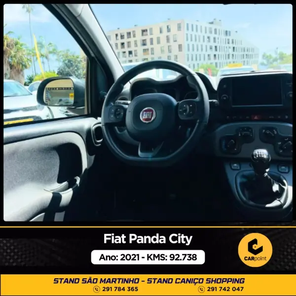 Fiat Panda 2021 - 11900 EUR, 92738 km - AUTO.MOTO.pt - 92738km - foto 5 de 9