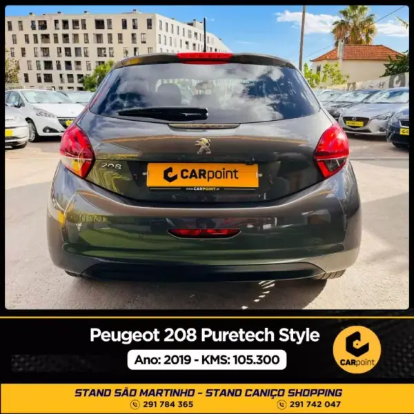 Peugeot 208 2019 - 12900 EUR, 105392 km - AUTO.MOTO.pt - 105392km - foto 5 de 10
