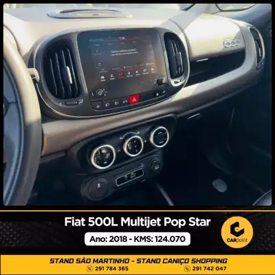 Fiat 500L 2018 - 12900 EUR, 124070 km - AUTO.MOTO.pt - 124070km - foto 9 de 10