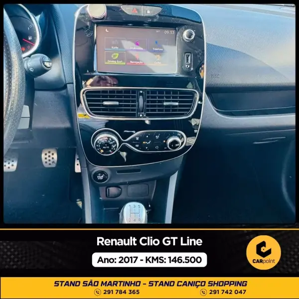 Renault Clio 2017 - 14990 EUR, 146000 km - AUTO.MOTO.pt - 146000km - foto 9 de 10