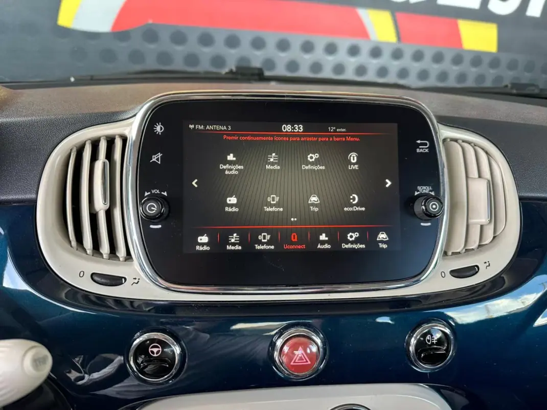 Fiat 500 2017 - 12900 EUR, 89780 km - AUTO.MOTO.pt - 89780km - foto 18 de 27