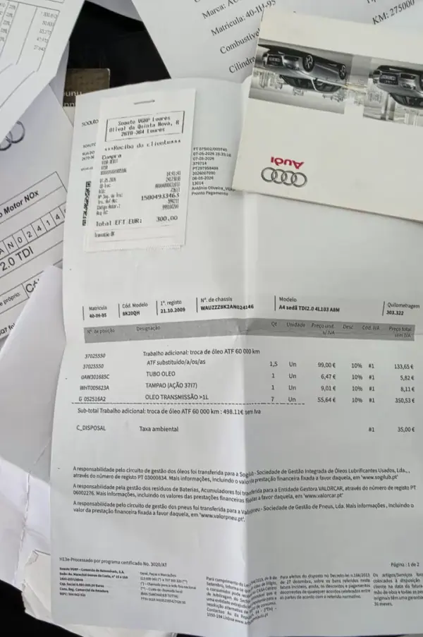 Audi A4 2009 - 9900 EUR, 305847 km - AUTO.MOTO.pt - 305847km - foto 56 de 57