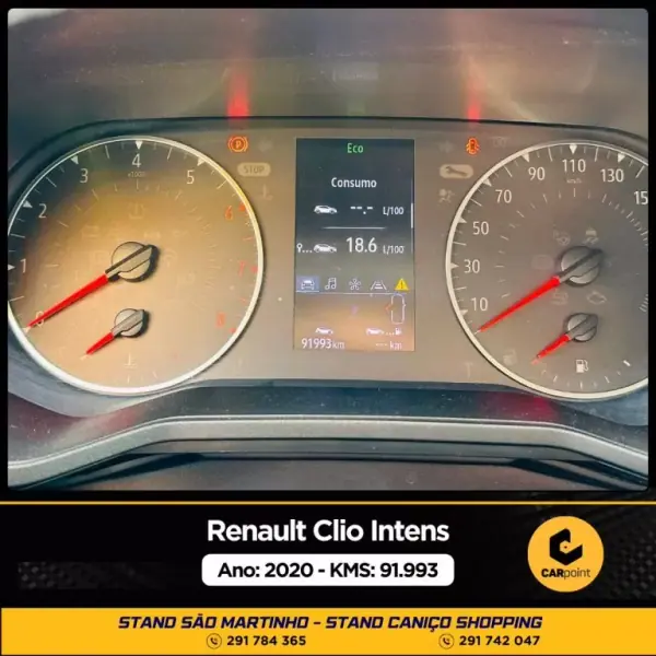 Renault Clio 2020 - 15900 EUR, 92050 km - AUTO.MOTO.pt - 92050km - foto 9 de 10