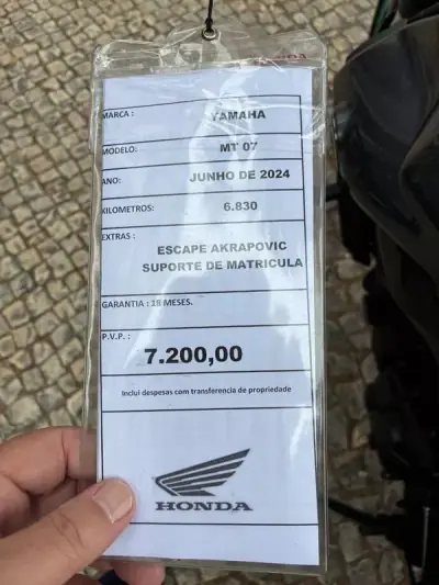 Yamaha Bolt 2024 - 7200 EUR, 6829 km - AUTO.MOTO.pt - 6829km - foto 9 de 17