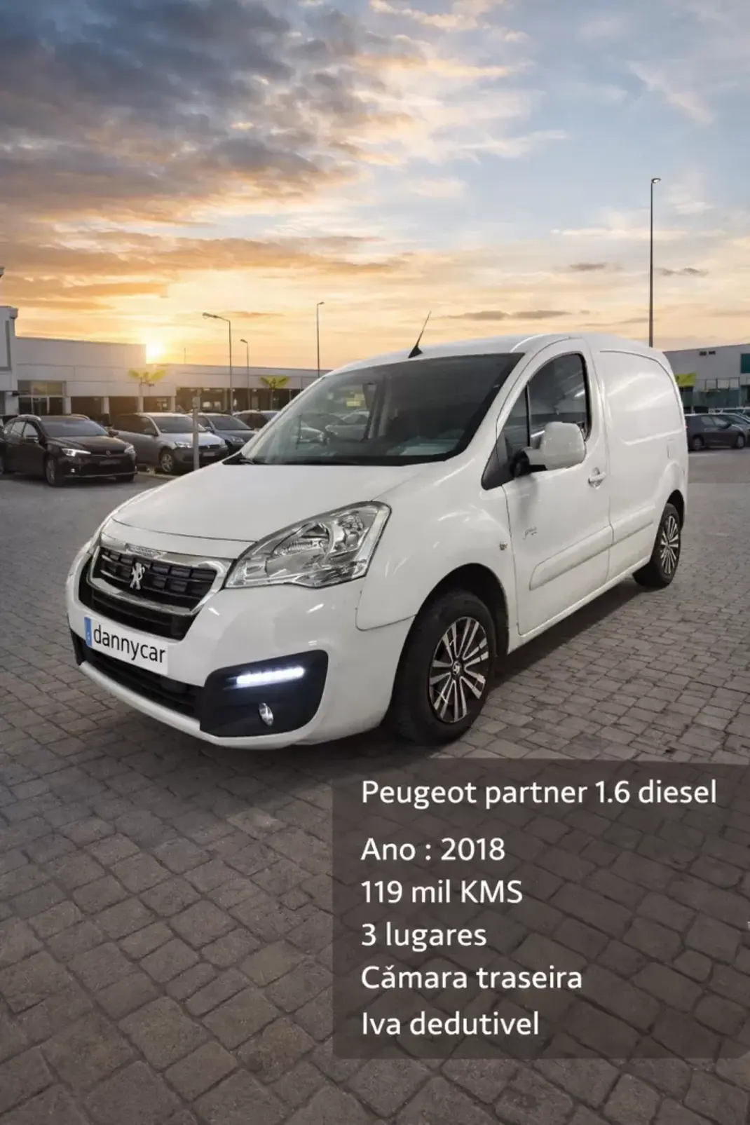 Peugeot Partner L1 2018 - 12490 EUR, 119000 km - AUTO.MOTO.pt - 119000km - foto 1 de 3