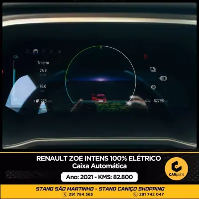 Renault Zoe 2021 - 19750 EUR, 82800 km - AUTO.MOTO.pt - 82800km - foto 10 de 10