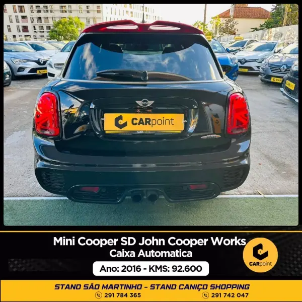 MINI John Cooper Works 2016 - 23900 EUR, 92600 km - AUTO.MOTO.pt - 92600km - foto 5 de 10