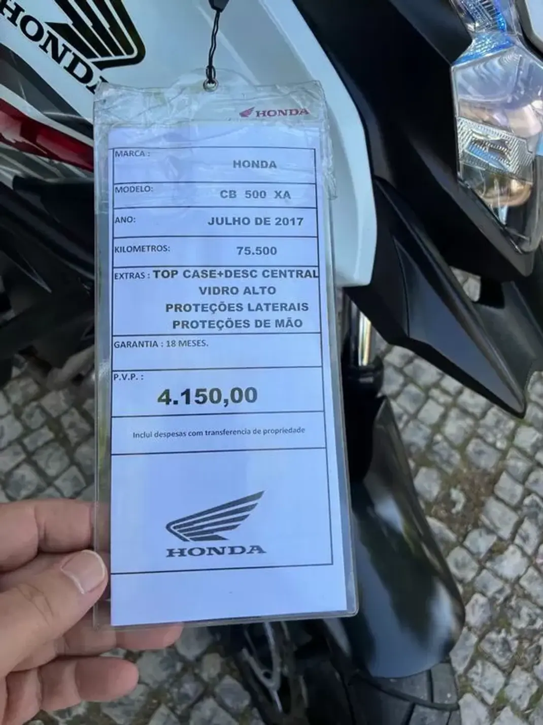 Honda CB 1100 2017 - 4150 EUR, 75515 km - AUTO.MOTO.pt - 75515km - foto 8 de 16