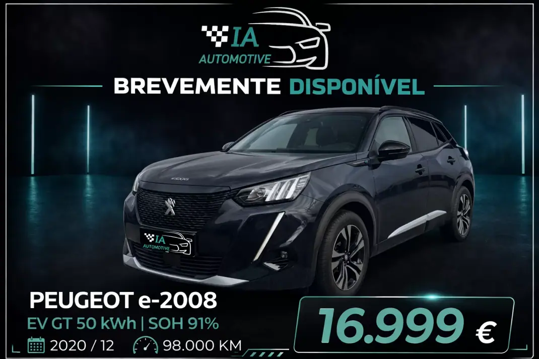 Peugeot e-2008 2020 - 16999 EUR, 98000 km - AUTO.MOTO.pt - 98000km - foto 20 de 20