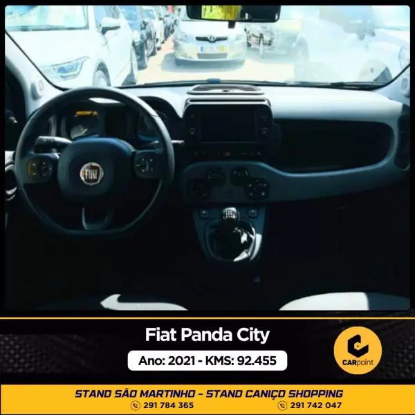 Fiat Panda 2021 - 11900 EUR, 92455 km - AUTO.MOTO.pt - 92455km - foto 8 de 9