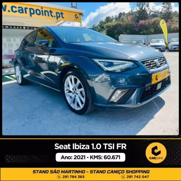 SEAT Ibiza 2021 - 18900 EUR, 60671 km - AUTO.MOTO.pt - 60671km - foto 2 de 10