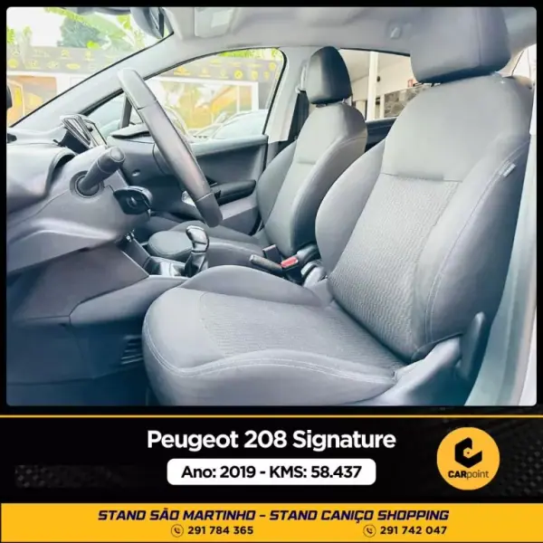 Peugeot 208 2019 - 13900 EUR, 58500 km - AUTO.MOTO.pt - 58500km - foto 7 de 10
