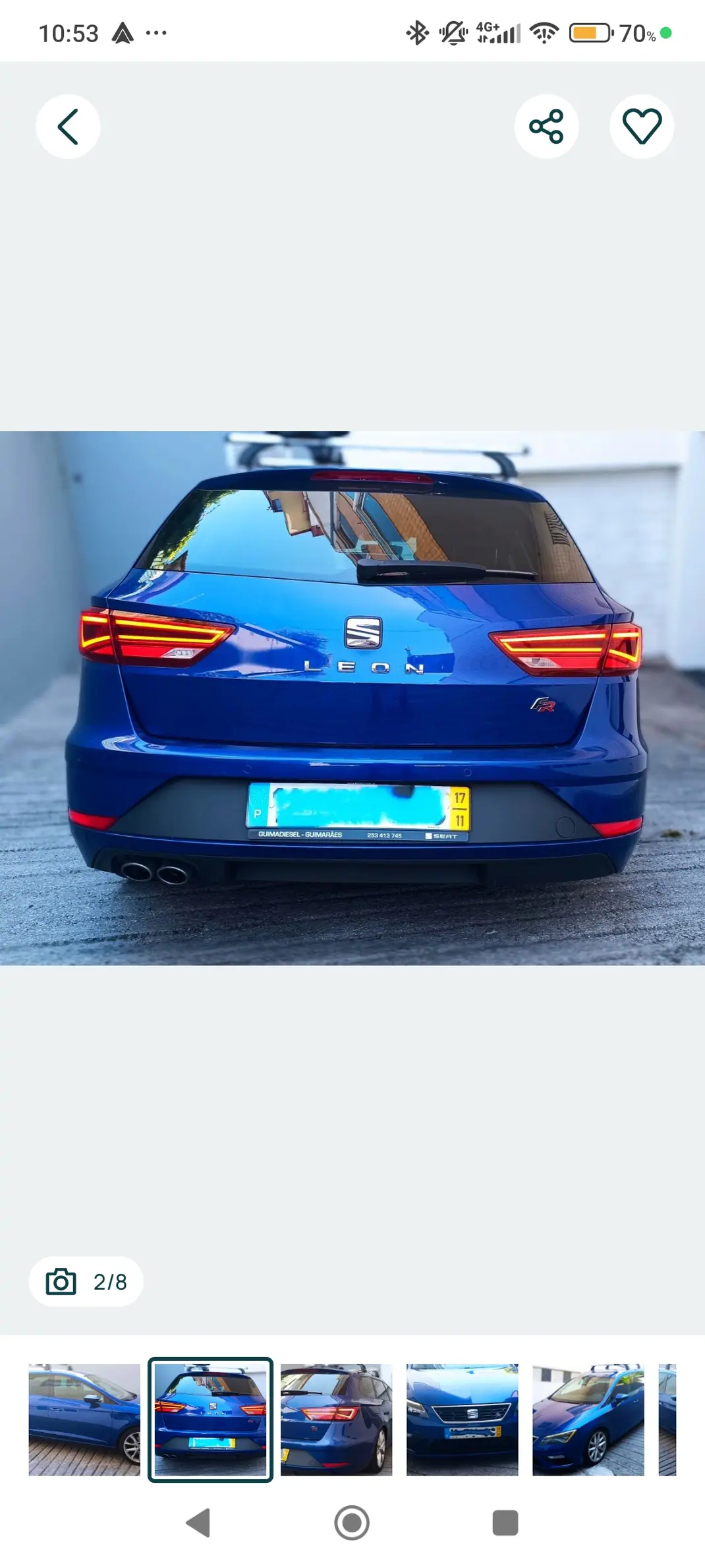 SEAT Leon ST 2017 - 13000 EUR, 170000 km - AUTO.MOTO.pt - 170000km - foto 3 de 13