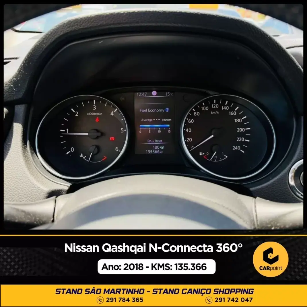 Nissan Qashqai 2018 - 17900 EUR, 135366 km - AUTO.MOTO.pt - 135366km - foto 10 de 10