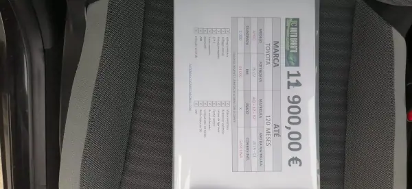 Toyota Aygo 2019 - 11900 EUR, 64090 km - AUTO.MOTO.pt - 64090km - foto 14 de 14