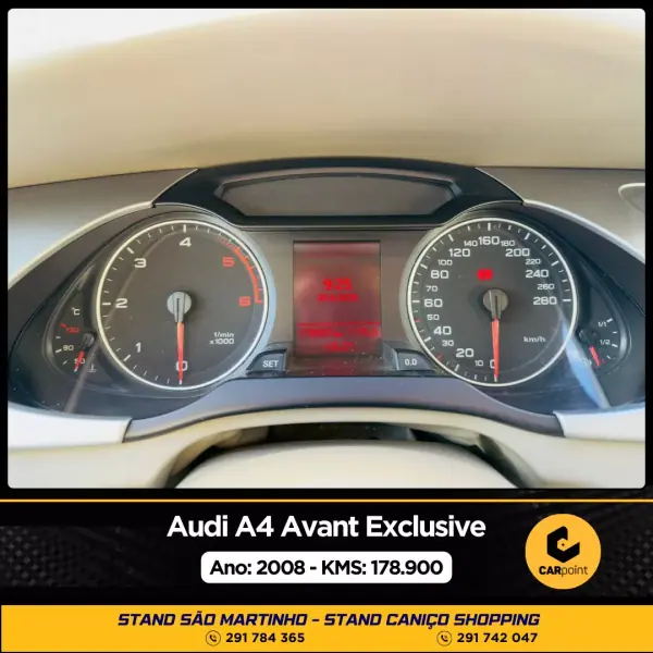 Audi A4 Avant 2008 - 12900 EUR, 178900 km - AUTO.MOTO.pt - 178900km - foto 10 de 10